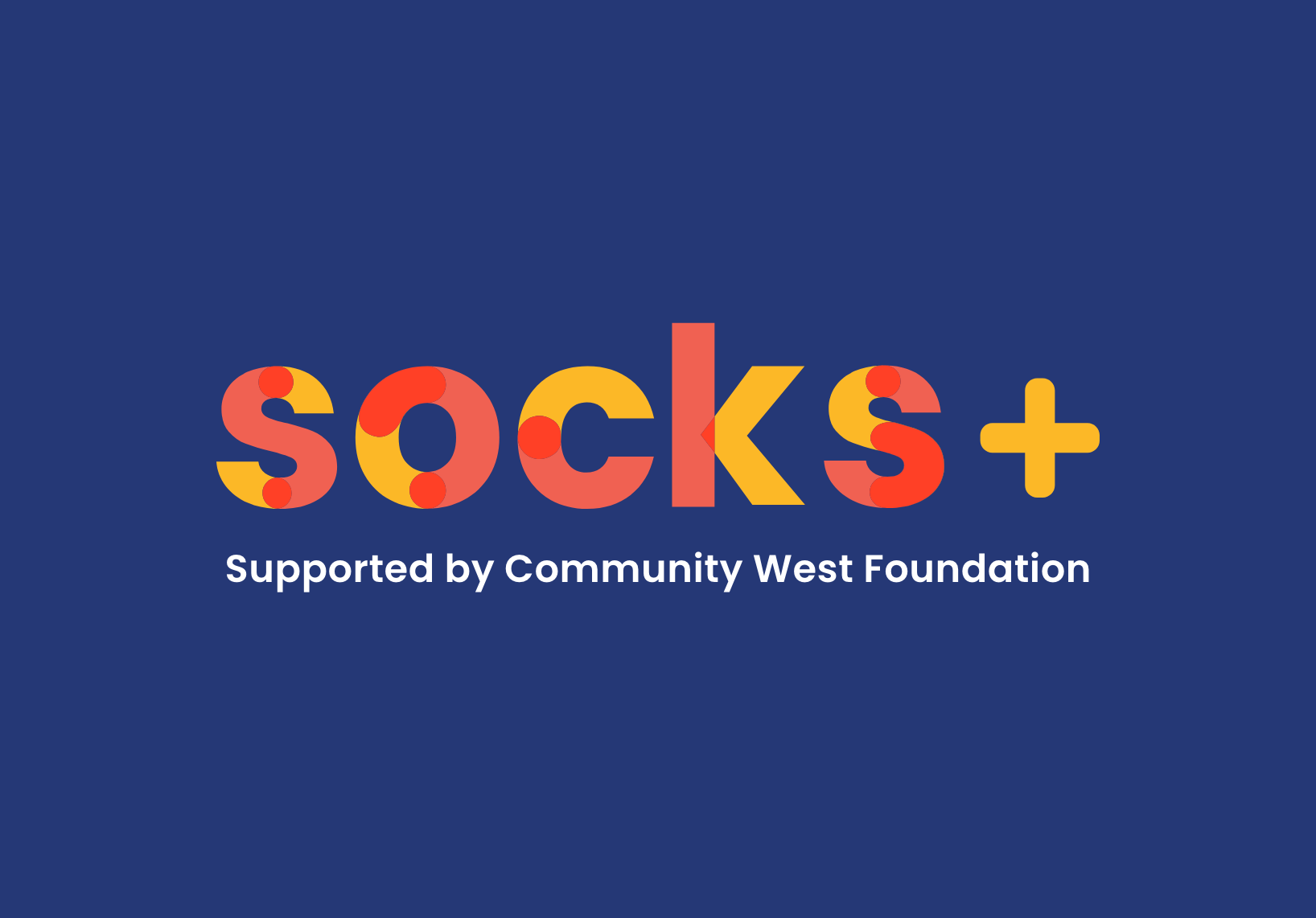 Socks+ Campaign logo and tagline