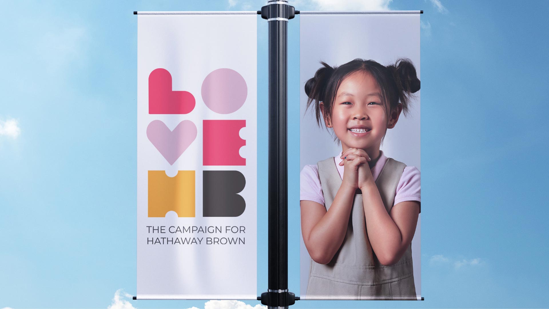 pole banner design