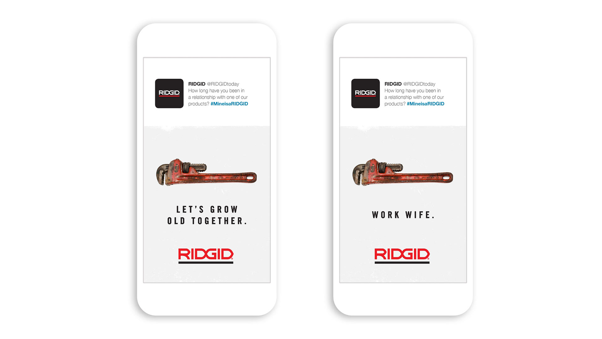 two digital ads