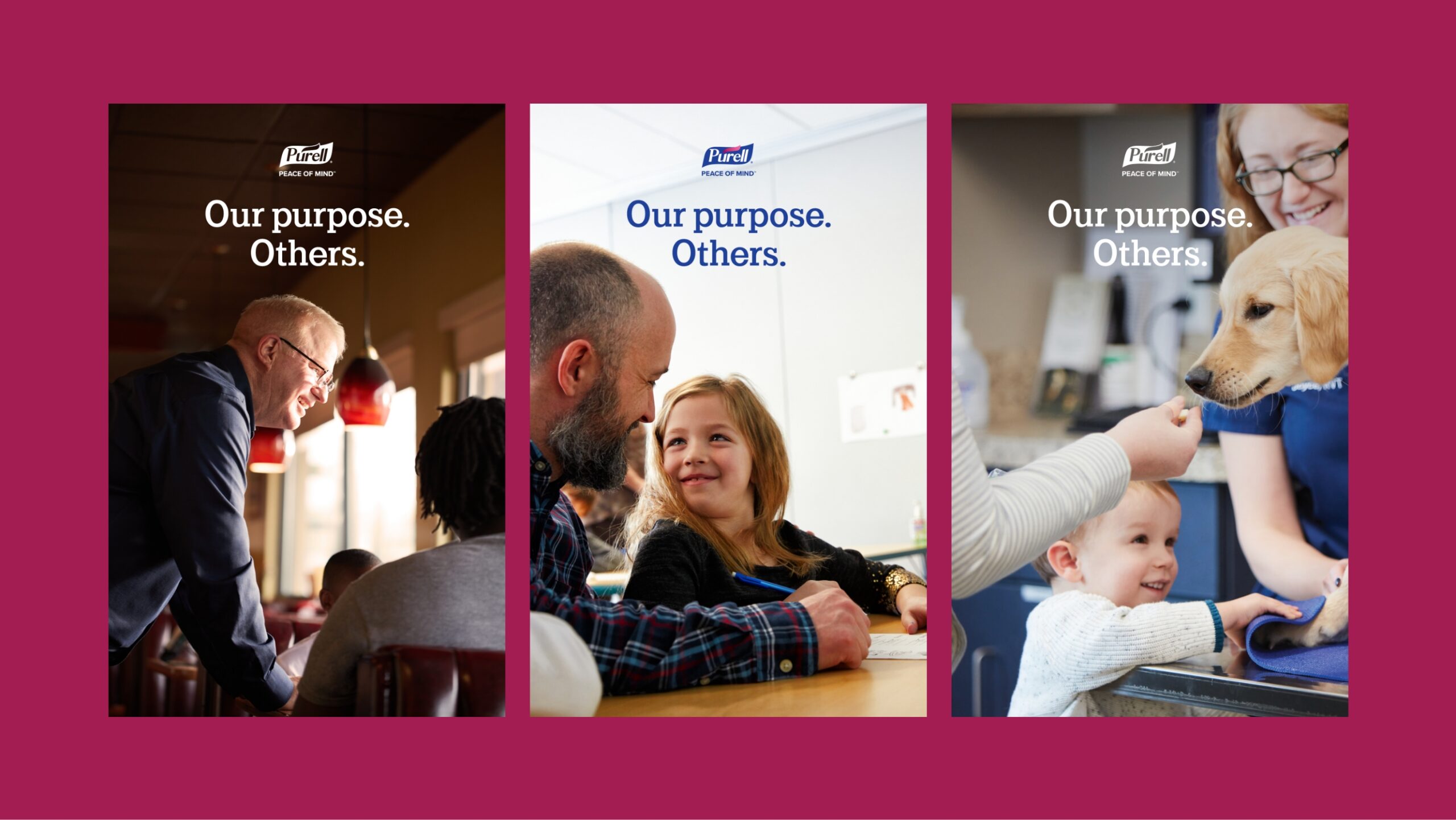 Poster series of people in workplace