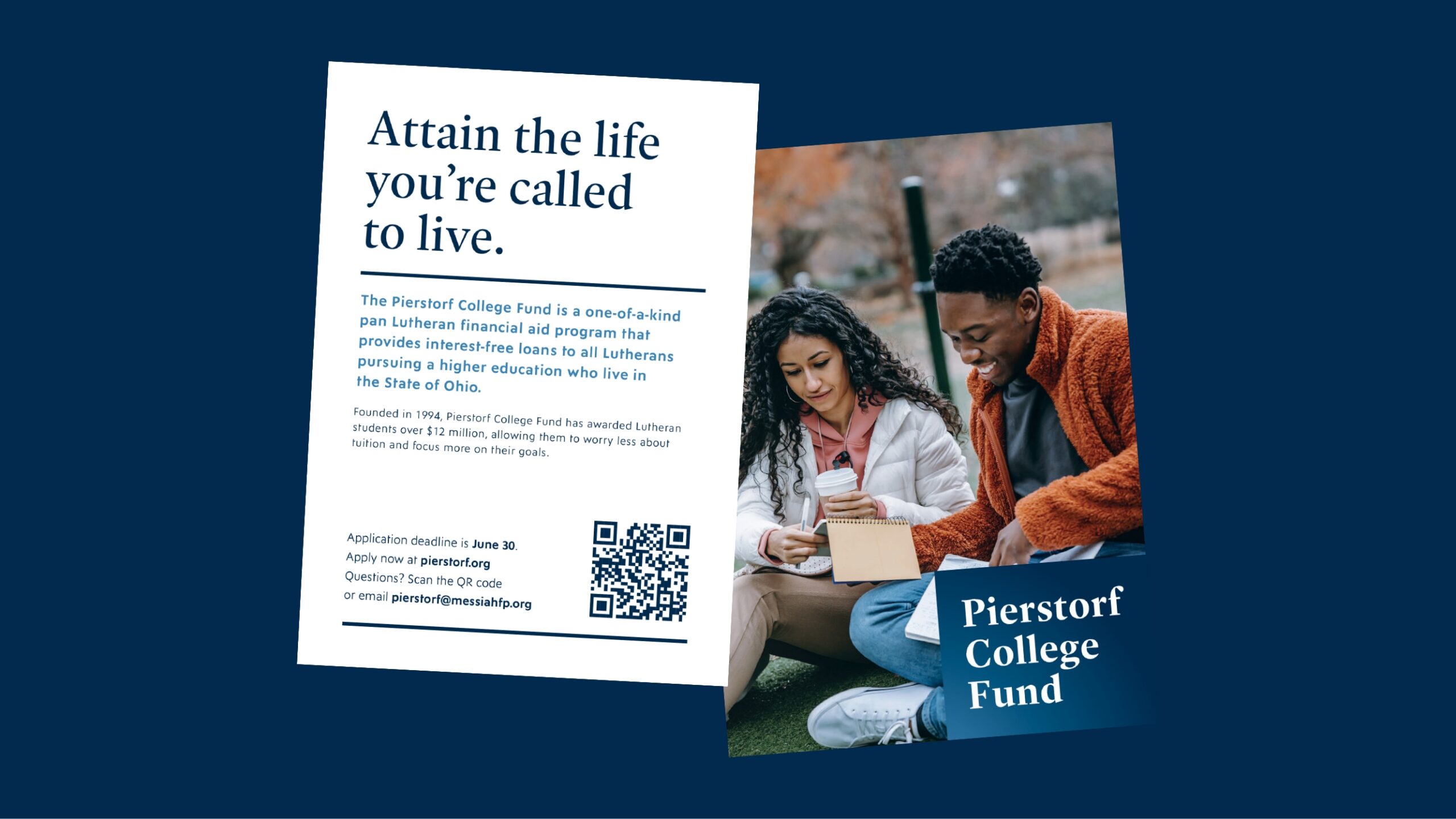 Pierstorf College Fund Postcard